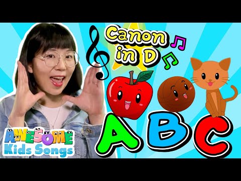 🎶🎨 NEW SONG FEATURE, ABC Canon in D! Live Kids Songs & Learning Fun! | Sing-Along Together 🎨🎶