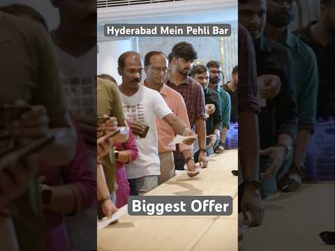 Hyderabad Mein Pehli Bar Itna Bada Offer #viralvideo #shorts #ytshorts