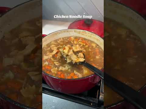 Heartwarming CHICKEN NOODLE SOUP! #chickennoodlessoup #gospelmusic