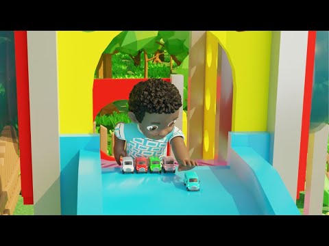 Ten Little Buses | Marmar and Zay Nursery Rhymes and Kids Songs