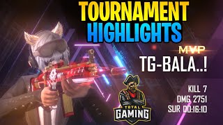 TOURNAMENT HIGHLIGHTS || TOTAL GAMING ESPORTS || TG-MAFIABALA