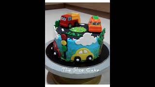 🚙Car theme cake 🚗