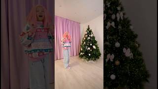 Alice like Barbie girl and her Christmas Tree #shorts #alice #christmas