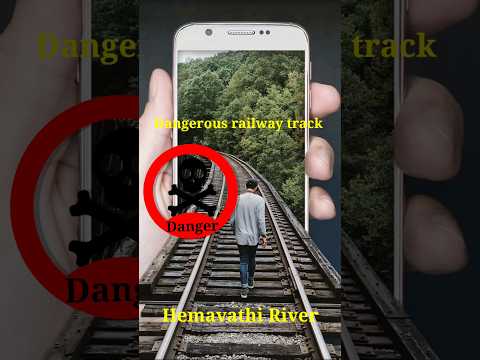 Dangerous Railway track #shorts #shortsfeed #shortsvideo