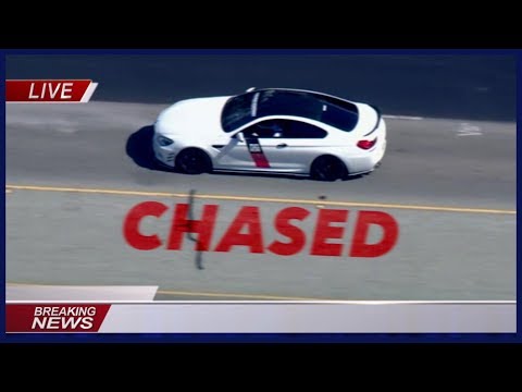 CHASED BY A HELICOPTER! Car Week 2019