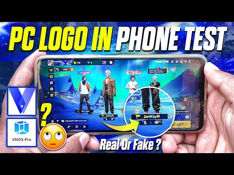 Free Fire PC Logo In Phone Test! Real Or Fake?