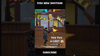 new shotgun 1vs4 🤯😱|| freefire advance server 16/08/2024 🤯 #short #shorts #ob46 #viral #trending