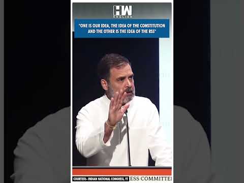 #Shorts | "One is our idea.." | Rahul Gandhi | Mohan Bhagwat | RSS | Congress | Indira Bhawan