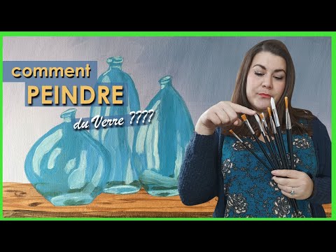 TUTO PEINTURE : comment peindre du verre ???