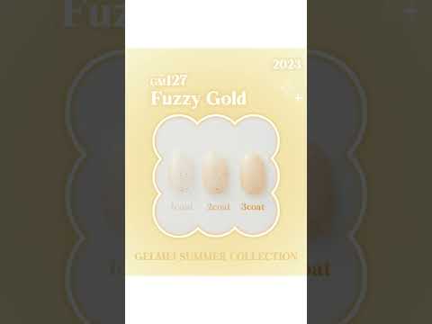 【GelMe1】2023年夏限定色✨GM127 Fuzzy Gold