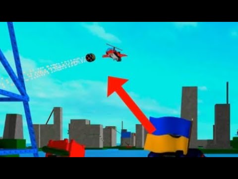 Barrel pod destroys Warbler in Roblox Plane Wars