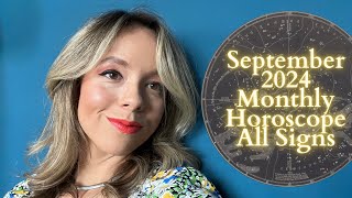 SEPTEMBER 2024 HOROSCOPE All Signs: Repair and Release? Eclipse Season Is Back!