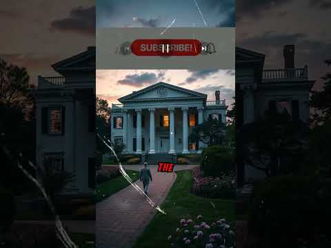 The Ghostly Melodies of Gaineswood Mansion 🎹👻 #shorts #popular