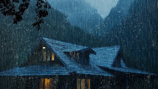 Relaxing Rain for a Good Night's Sleep - The Sound of Rain Falling Asleep in 5 Minutes, Study, Relax