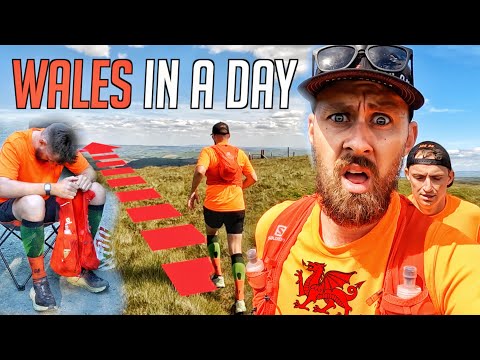 We tried to run across Wales in a day (77km)