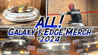 All Star Wars Galaxy's Edge Merchandise 2024!