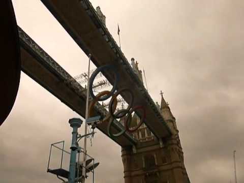 Tower Bridge Lifting and Olympic Rings