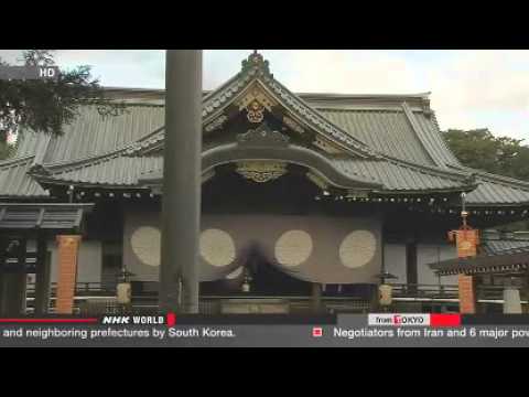 PM Abe sends offering to Yasukuni Shrine