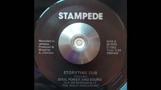 Soul Power & Sound - Tell Me A Story & Storytime Dub (Stampede Records) 1983