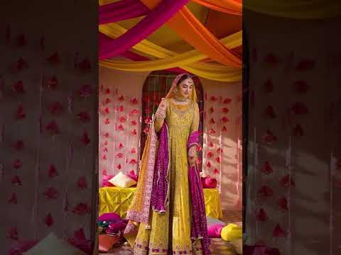 Stunning Bridal Mehndi Dress Designs for 2025 🌸 | Gorgeous Wedding Outfit Ideas 👰 #yumnafashion