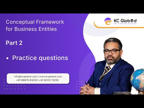 Conceptual Framework for Business Entities | PART 2 | CPA & CA KAMAL CHHABRA SIR