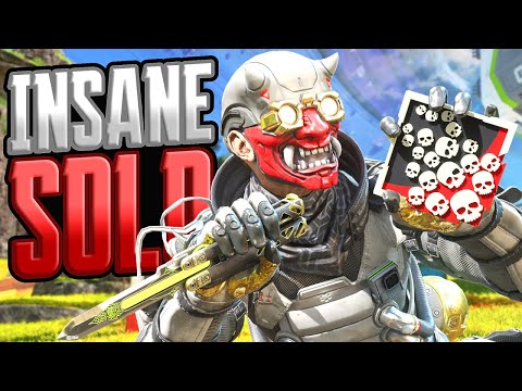 SOLO Octane INSANE 26 KILLS and 5,000 Damage Apex Legends Gameplay Season 23