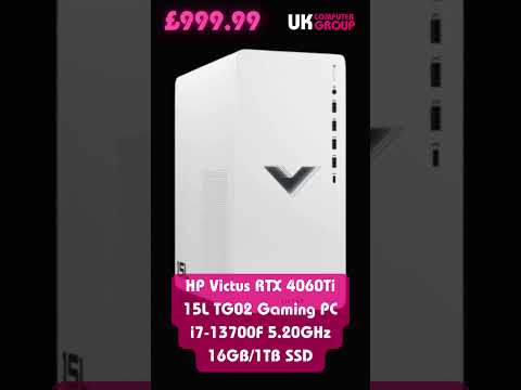 HP Victus RTX 4060Ti 15L TG02 Gaming PC i7-13700F 5.20GHz 16GB/1TB SSD £999.99 👇🔥🔥