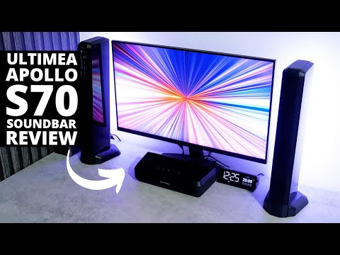 Ultimea Apollo S70 REVIEW: 2-in-1 Detachable Soundbar with RGB Lighting!