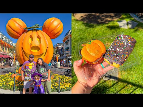 🎃 (MORE CANDY!) HALLOWEEN DAY AT DISNEYLAND 2024! | New Spooky Foods, Holiday Merch + MUCH MORE!