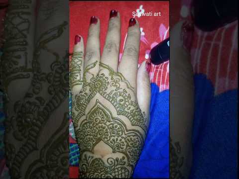 Back hand mehendi #viralshort #subcribemychannel #mehendi