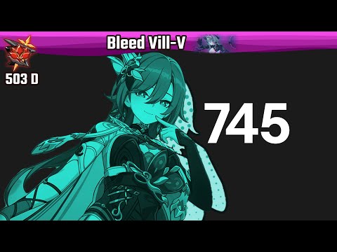 Bleed DPS Vita Returns! HI3 EX Abyss - Bleed Vill-V