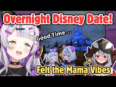 Shion Goes on an Overnight Disney Date With Sakamata, Feels Mama Vibes[Hololive/EngSub/JpSub]