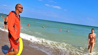 【4K】BEACH WALK COSTINESTI 2020 Discover the Black Sea Sunny Beaches - Plaja Charm Romania (Part 2)