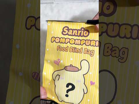 Sanrio Pompompurin Food💛Blind Bag #blindbag #asmr #squishy #unboxing #sanrio #pompompurin #food