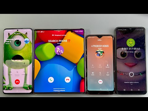 Incoming Call Samsung Galaxy Fold 3 + Samsung Galaxy S20 Plus + Samsung A01 + Infinix HOT 30i