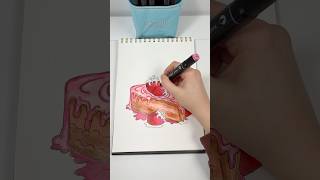 Marker kalem teknikleri part2 #holidayswithyoutube #art #markers #marker