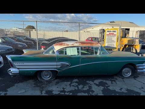 Project Car For Sale at Picknpull in Richmond California: 1958 Buick Special