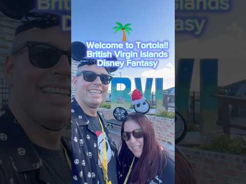 Visiting Tortola, British Virgin Islands on Our Disney Cruise #disney #shorts #vacation #travel