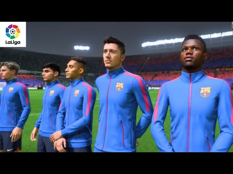 BARCELONA vs REAL BETIS : Barca's Thrashing Win - FIFA 23 #laliga #fifa23