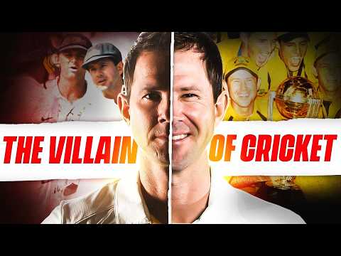 Ricky Ponting - The VILLAIN of Cricket