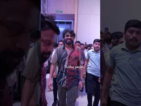 #nagarjuna Mass Entry #thandel Success Meet #nagachaitanya #thandel #trending #ytshorts #shorts