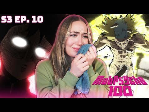 MOB BECOMES a PSYCHO! MOB PSYCHO S3 Episode 10 REACTION