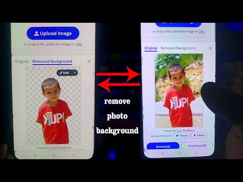 Remove Photo Background For Free With One Click In Seconds | Technical Mushtaq