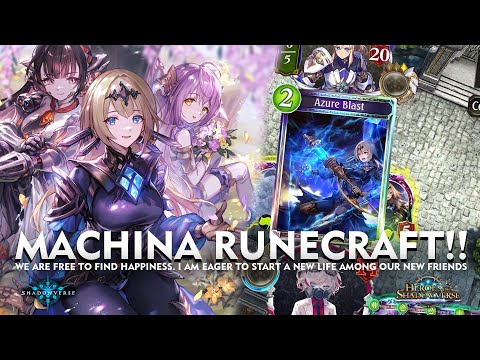 [ シャドウバース ] Shadowverse - Machina Runecraft - Tetra Buff Is AMAZING!!