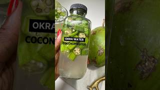 Okra Water or Coconut Water? #shortscreator #shorts #okrawater