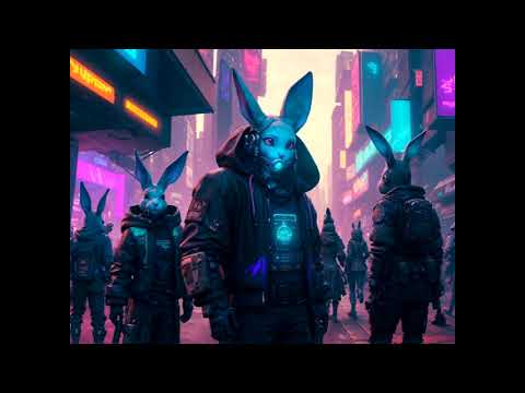 CyberPunk Music Cyber Beats Lofy Vibes Lofi Bunny