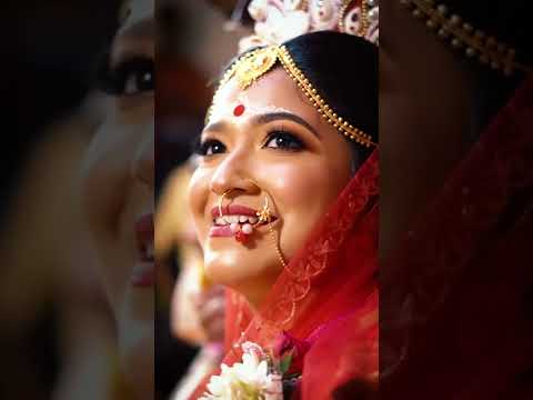 Ami cheye cheye dekhi saradin | wedding reels video