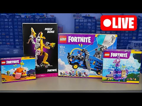 Building Every Lego Fortnite Set LIVE