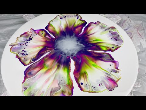 Dutch Bloom COLOR CHALLENGE! | Pouring From Coast to Coast Collab | Acrylic Pour Tutorial #tlp