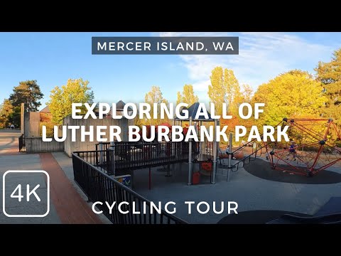 Exploring All of Luther Burbank Park on Bike | Mercer Island, WA